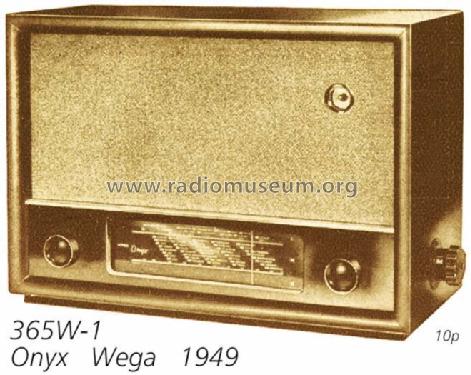 Onyx 365W-1; Wega, (ID = 1189) Radio