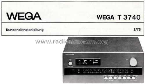 T3740; Wega, (ID = 1956577) Radio