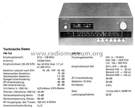 T3740; Wega, (ID = 2229846) Radio