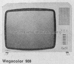 Wegacolor 908; Wega, (ID = 434910) Televisión