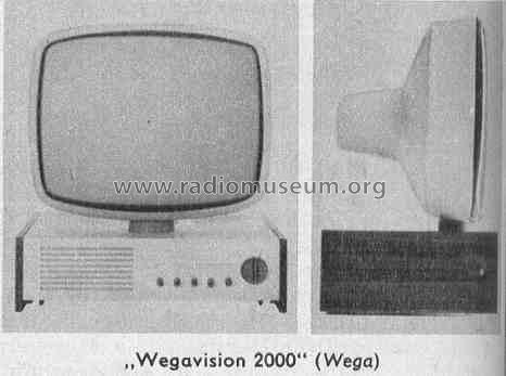 Wegavision 2000; Wega, (ID = 525264) Fernseh-E