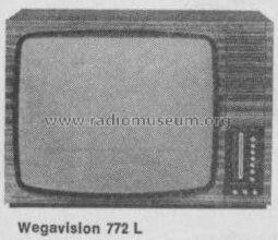 Wegavision 772 L; Wega, (ID = 435541) Television