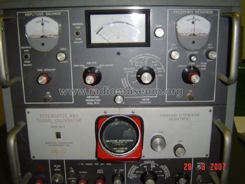 Attenuator and Signal Calibrator VM-3; Weinschel (ID = 318613) Equipment