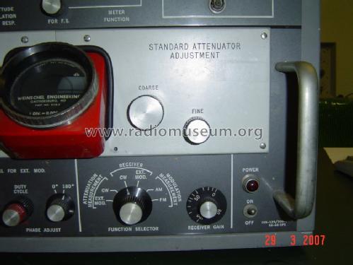 Attenuator and Signal Calibrator VM-3; Weinschel (ID = 318617) Ausrüstung