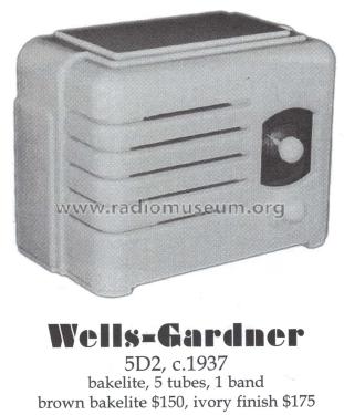 5D2 ; Wells-Gardner & Co.; (ID = 1482863) Radio