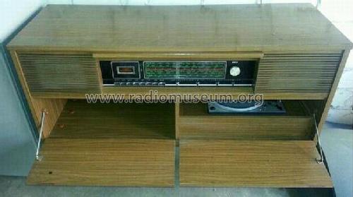 Stereo-Musikschrank mit Grundig Chassis MS710 ; Weltfunk GmbH & Co. (ID = 1710077) Radio