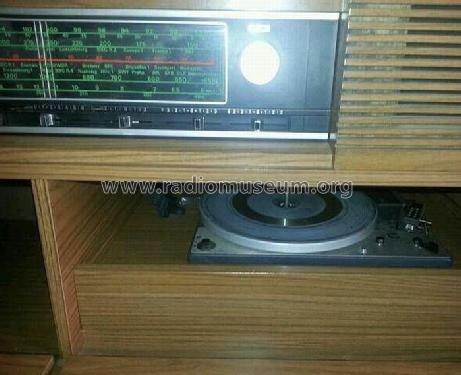 Stereo-Musikschrank mit Grundig Chassis MS710 ; Weltfunk GmbH & Co. (ID = 1710079) Radio