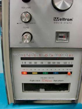 FM-AM Eight-track Stereo Tape PS-804; Weltron Co., Inc.; (ID = 1338930) Radio