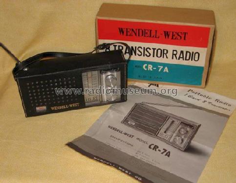 Wendell-West CR-7A ; Wendell-West Co.; (ID = 820692) Radio