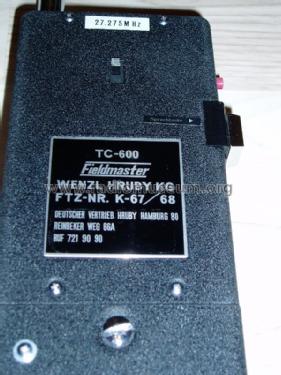 Fieldmaster TC-600; Wenzl Hruby KG; (ID = 1398643) Citizen