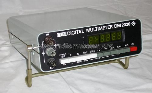 Digitalmultimeter DM2020; Werk für (ID = 200724) Ausrüstung