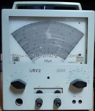 Universal-Röhrenvoltmeter URV 2; Werk für (ID = 1035083) Ausrüstung