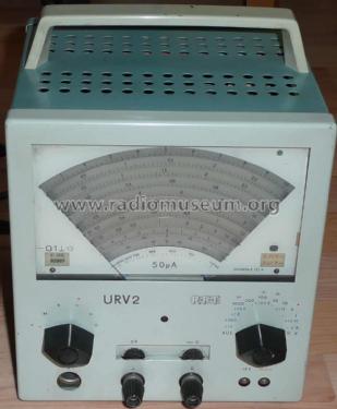 Universal-Röhrenvoltmeter URV 2; Werk für (ID = 1035084) Ausrüstung