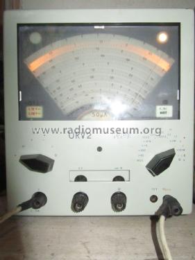 Universal-Röhrenvoltmeter URV 2; Werk für (ID = 2134507) Ausrüstung