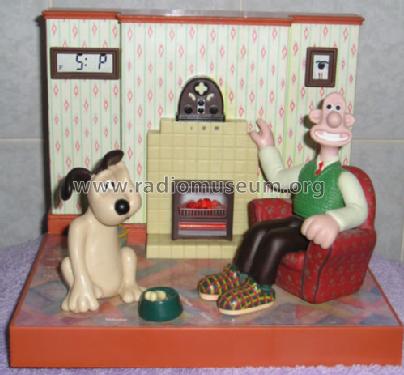 Wallace & Gromit Talking Radio Alarm Clock ; Wesco Ltd., West (ID = 992543) Radio