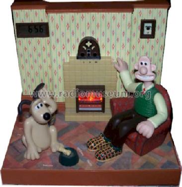 Wallace & Gromit Talking Radio Alarm Clock ; Wesco Ltd., West (ID = 994218) Radio