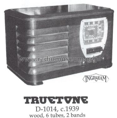 Truetone D1014 ; Western Auto Supply (ID = 1482837) Radio