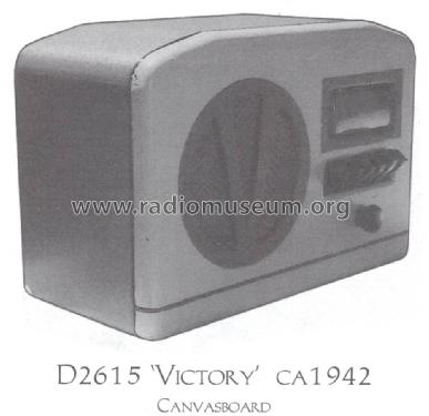 D2615 Victory Truetone ; Western Auto Supply (ID = 1511871) Radio