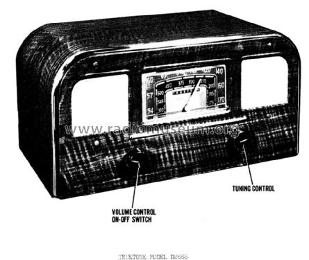 D2665 Truetone ; Western Auto Supply (ID = 873408) Radio