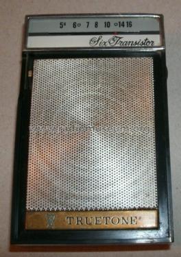 Truetone Six Transistor DC3316; Western Auto Supply (ID = 1915540) Radio