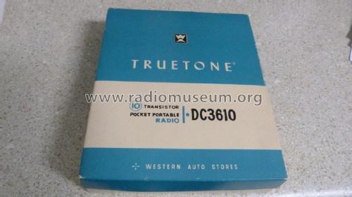 Truetone 10 Transistor DC-3610 ; Western Auto Supply (ID = 2903474) Radio