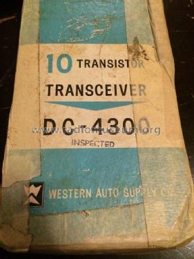 Truetone - 10 Transistor Transceiver DC-4300; Western Auto Supply (ID = 1811339) CB-Funk