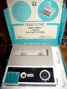 Truetone 6 Transistor Tape Recorder 4DC7667; Western Auto Supply (ID = 1276105) Enrég.-R