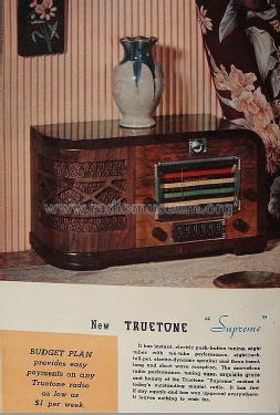 Truetone D-711 Supreme ; Western Auto Supply (ID = 1840234) Radio