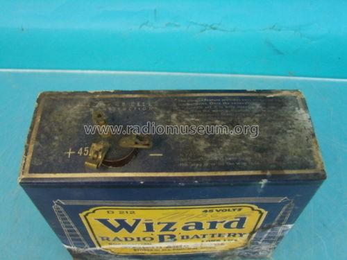 Wizard - Radio B Battery - 45 Volts D 212; Western Auto Supply (ID = 1715107) Power-S