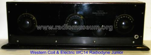 Radiodyne WC-14A; Western Coil & (ID = 961597) Radio