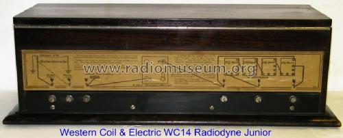 Radiodyne WC-14A; Western Coil & (ID = 961601) Radio