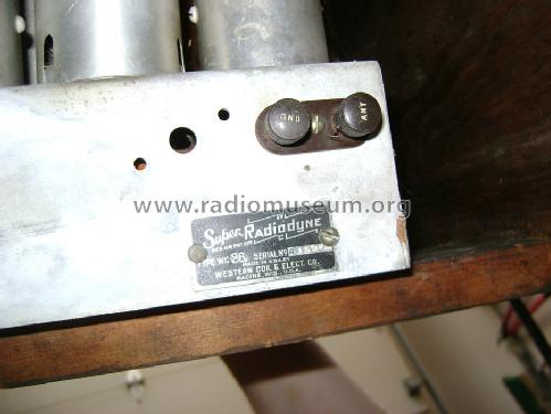 Super Radiodyne WC-36; Western Coil & (ID = 1203622) Radio