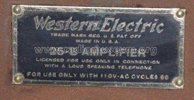 25-B ; Western Electric (ID = 752148) Ampl/Mixer