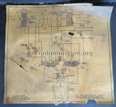 42-A Amplifier; Western Electric (ID = 1515865) Verst/Mix