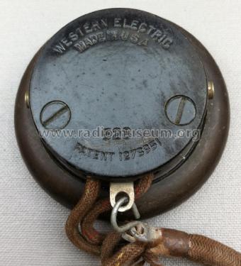 Headset 528 / 161A with SW-141-V; Western Electric (ID = 2538388) Military