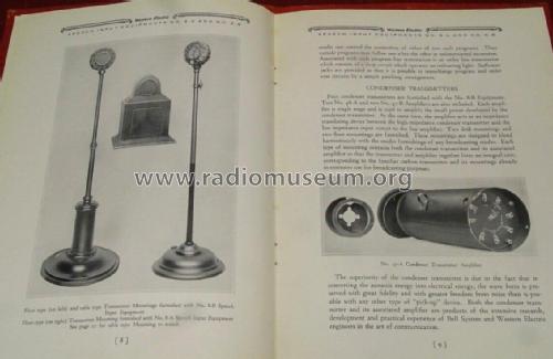 8-A, 8-B Microphone; Western Electric (ID = 2804549) Micrófono/PU