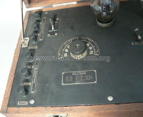 Audio Amplifier Type 13-B; Western Electric (ID = 1610466) Ampl/Mixer