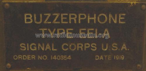 Buzzerphone EE1-A; Western Electric (ID = 2257942) Military