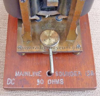 Mainline Sounder 15B - 90 Ohm; Western Electric (ID = 913278) Morse+TTY