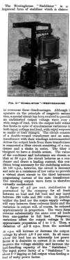 Stabilistor ; Westinghouse Brake (ID = 3144517) Aliment.