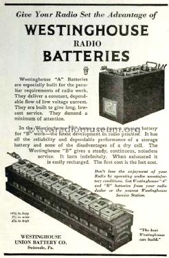 A Battery 6 Volt ; Westinghouse El. & (ID = 1245300) Power-S