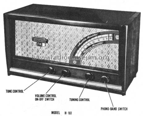 H-161 Ch= V-2118; Westinghouse El. & (ID = 953436) Radio