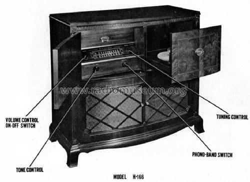 H-166 Ch= V-2119-1; Westinghouse El. & (ID = 960705) Radio