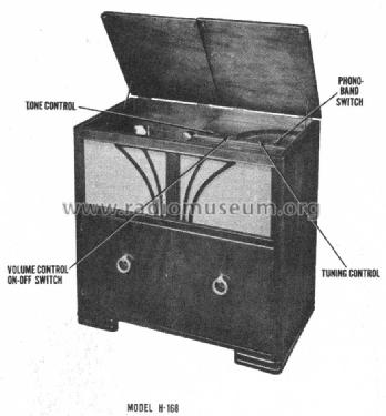 H-168 Ch= V-2118; Westinghouse El. & (ID = 953447) Radio