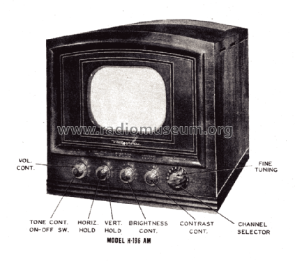 H-196; Westinghouse El. & (ID = 1299155) Televisore