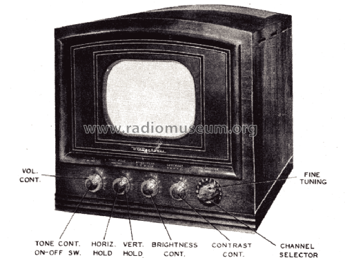 H-196A Ch= V-2130-11DX; Westinghouse El. & (ID = 1566016) Television