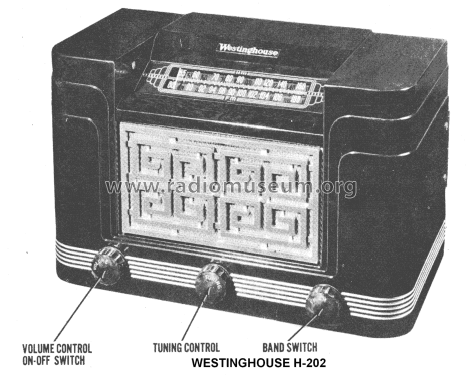 H-202 Ch= V-2128-2; Westinghouse El. & (ID = 1429271) Radio