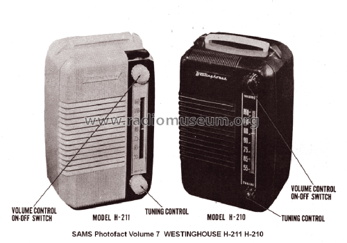 H-210 Ch= V-2144-1; Westinghouse El. & (ID = 2629291) Radio