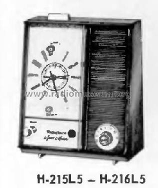 H-216L5 Ch= V-2466-2; Westinghouse El. & (ID = 201937) Radio