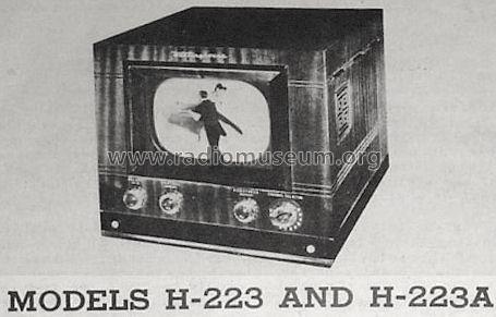 H-223 ; Westinghouse El. & (ID = 800616) Television